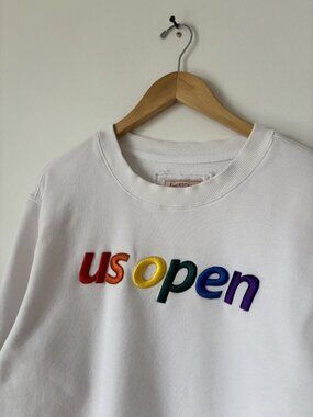 American Needle US Open Embroidered Logo Crewneck White M